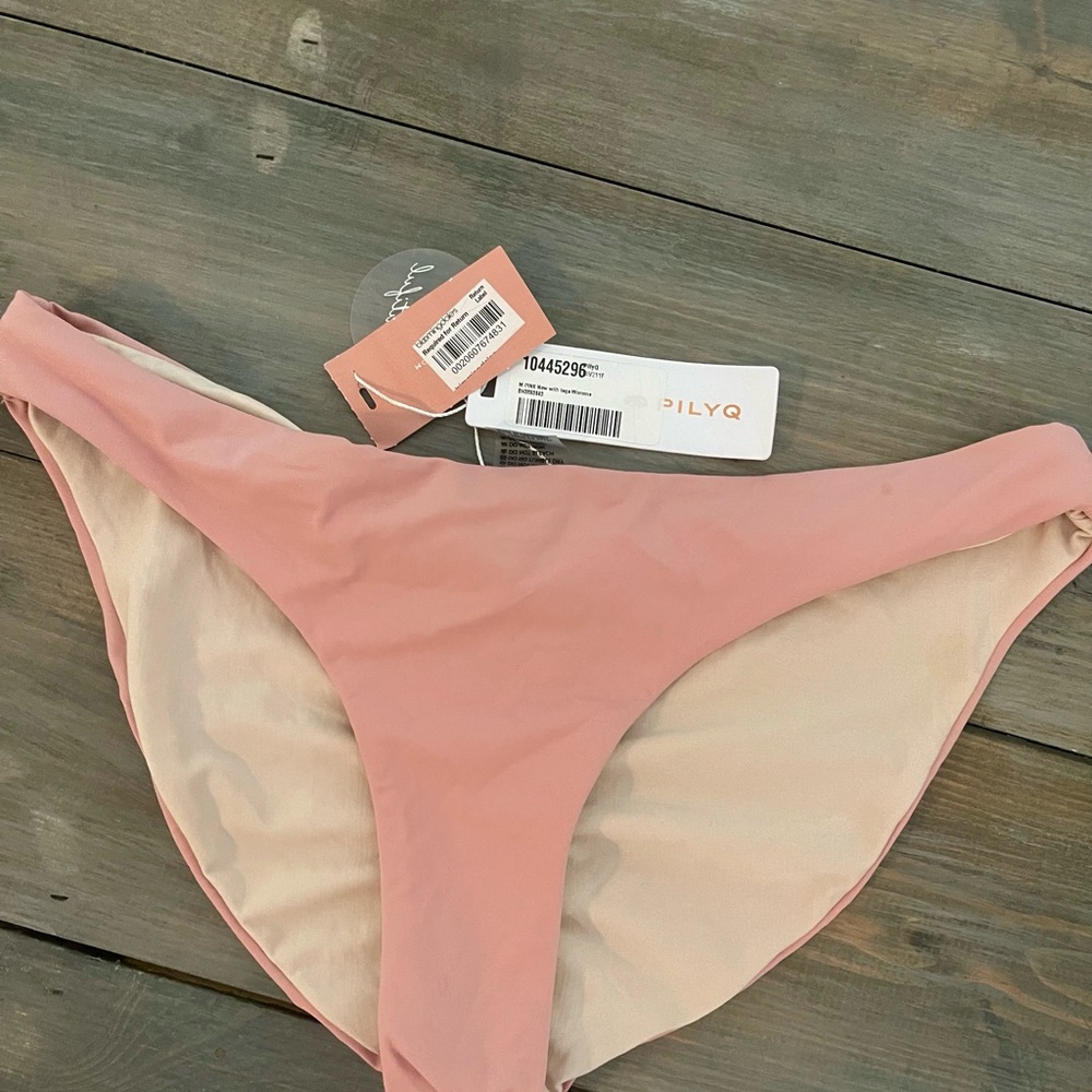 PilyQ Pink Bikini Bottom